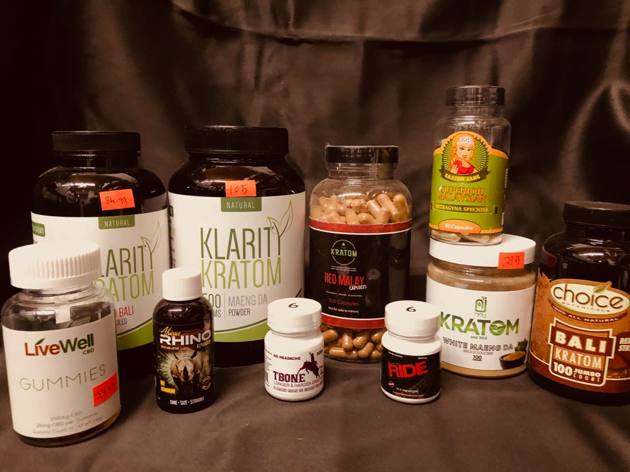 Kratom & Energy Supplements